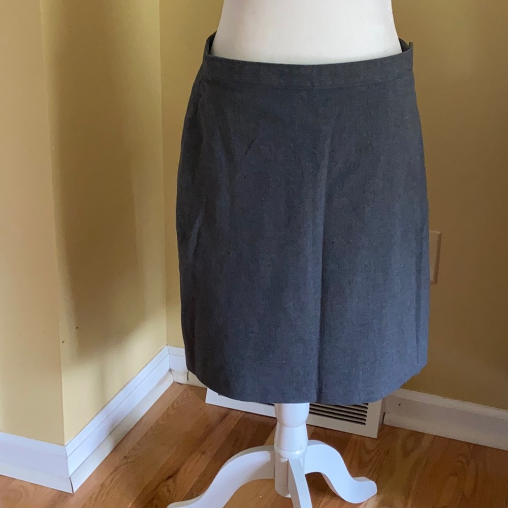 Gap grey wrap skirt
